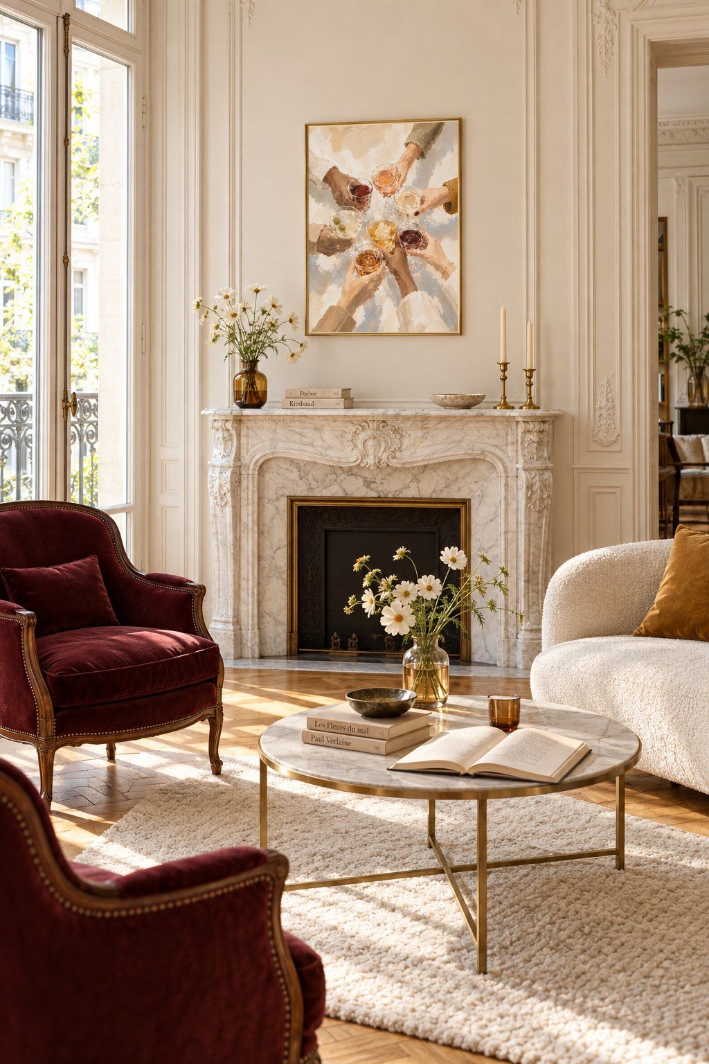 A Toast Together, styled interior
