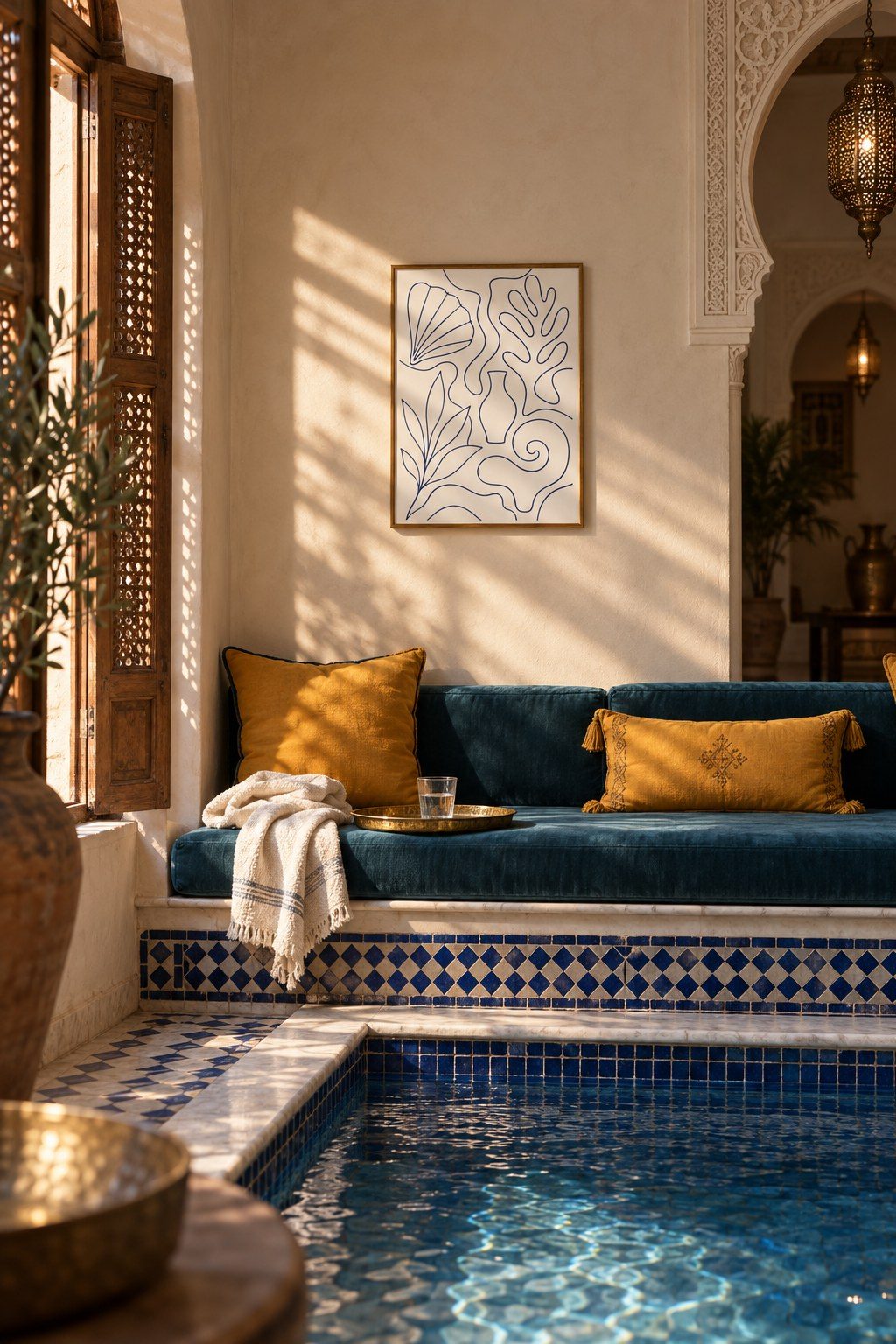 Coastal Reverie Lines, styled interior