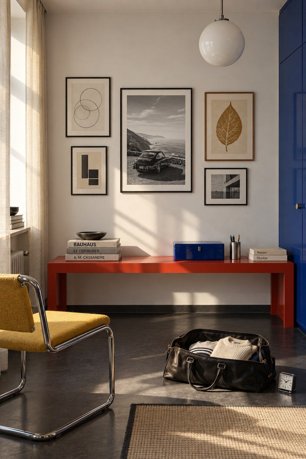 Coastal Road Escape, styled interior