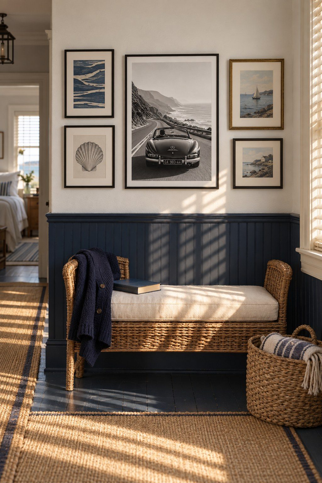 Coastal Road Escape, styled interior