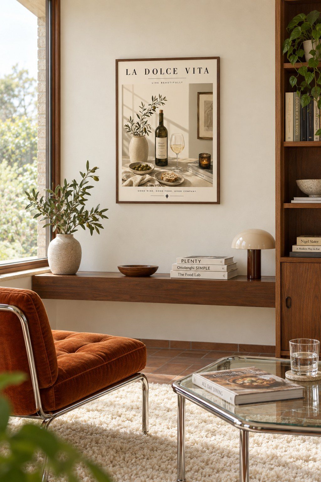 La Dolce Table, styled interior