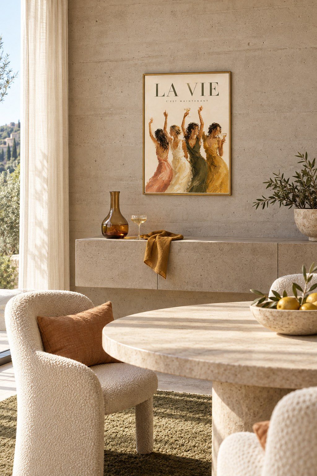 La Vie Celebration, styled interior