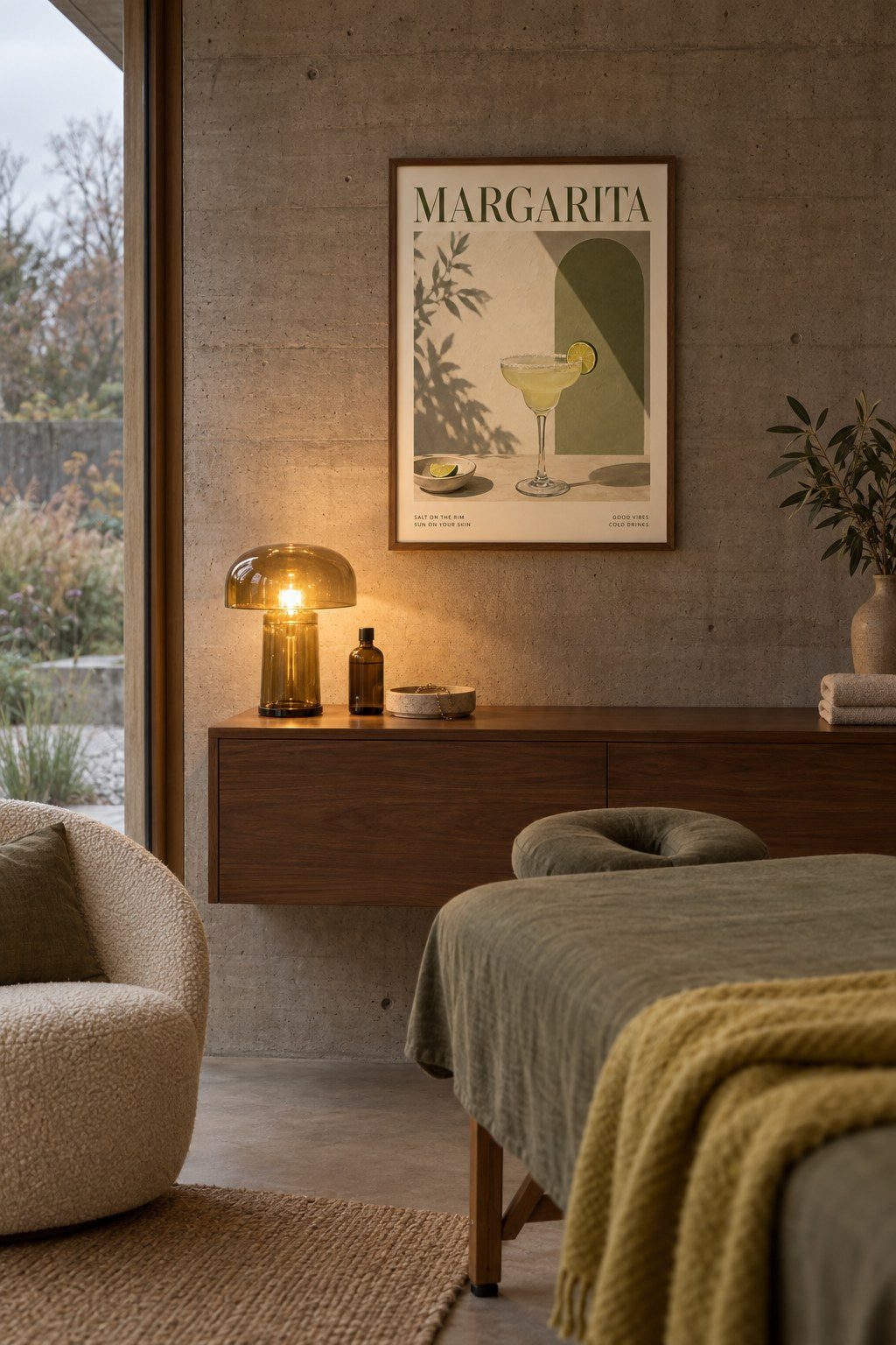 Margarita Sun Hour, styled interior