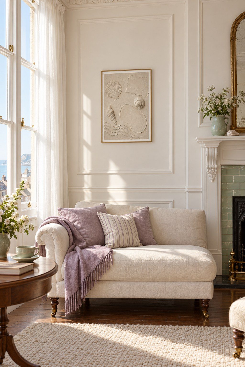 Quiet Shore Impressions, styled interior