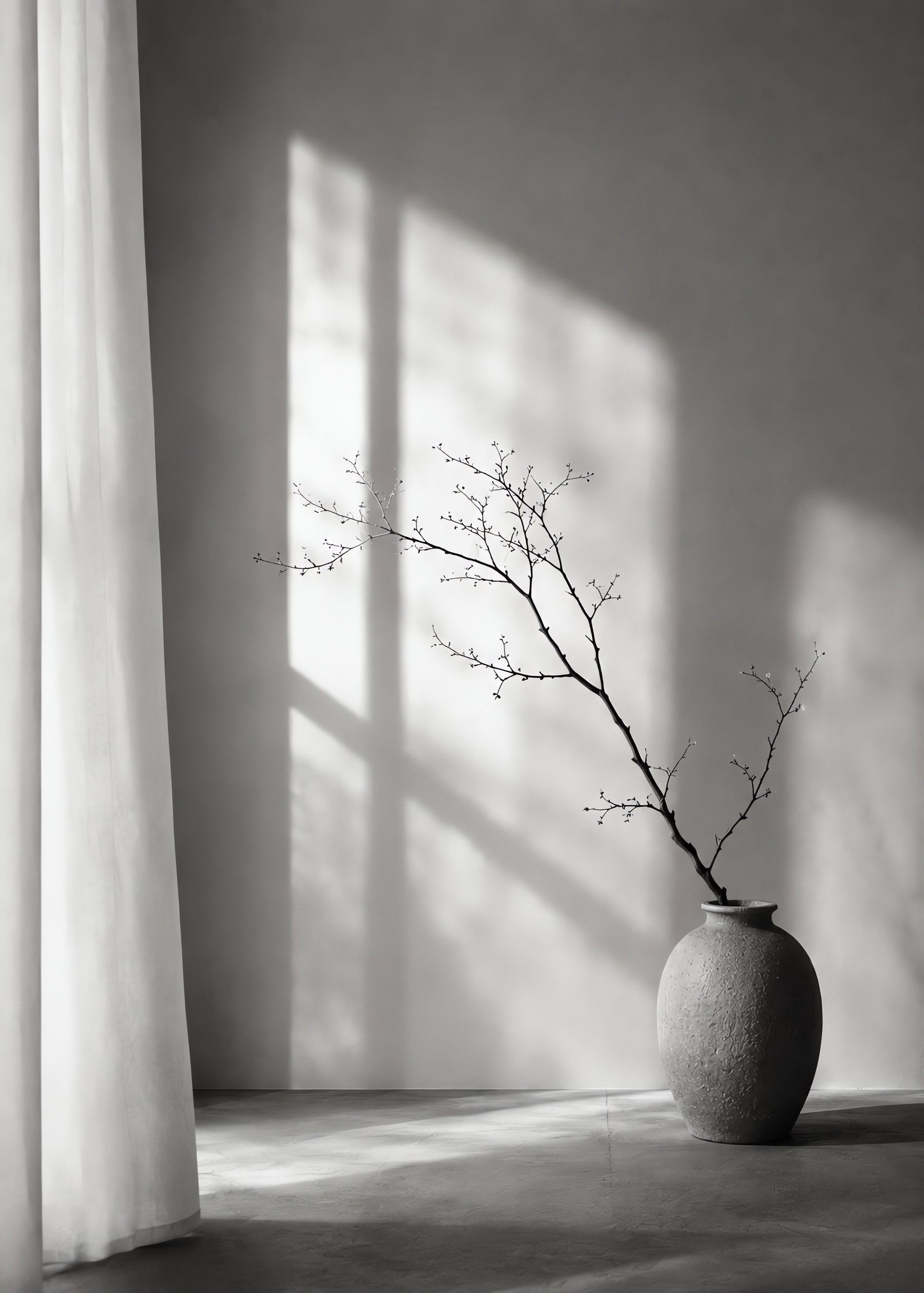Quiet Window Light, flat artwork