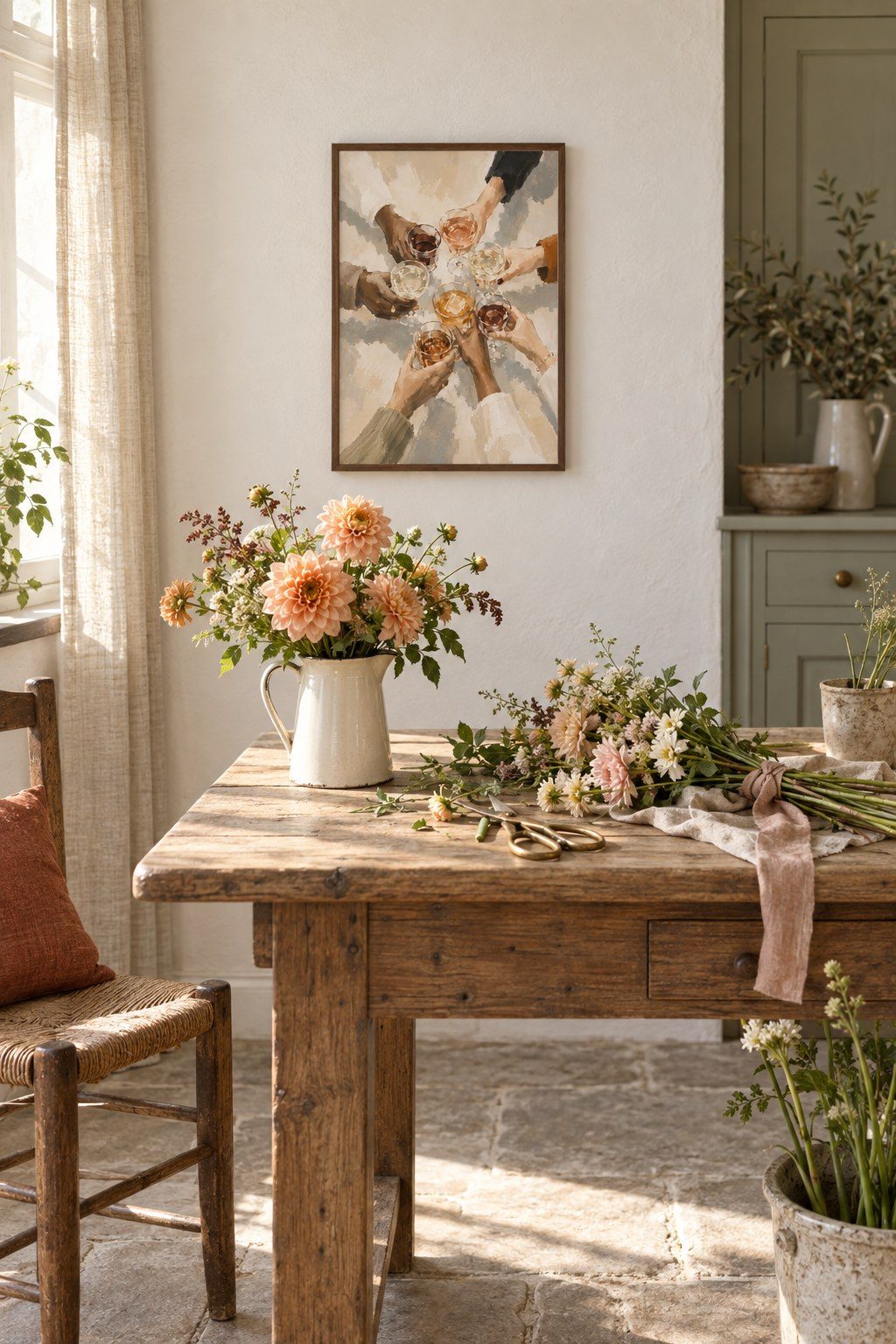 Raise a Glass, styled interior